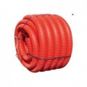 Gaine TPC D75 rouge rouleau 25m elevage