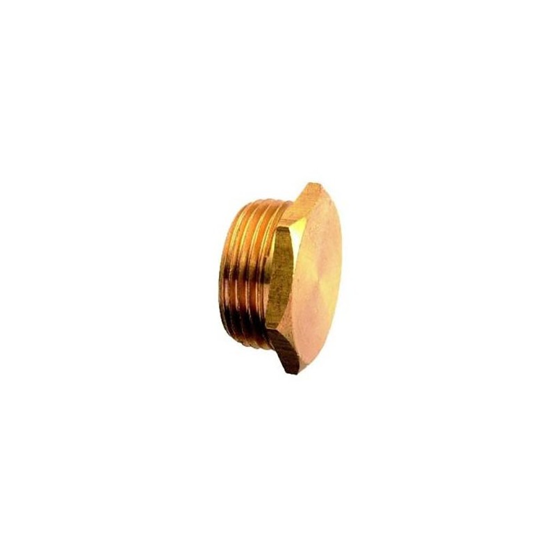 Bouchon male laiton 3/8'' elevage