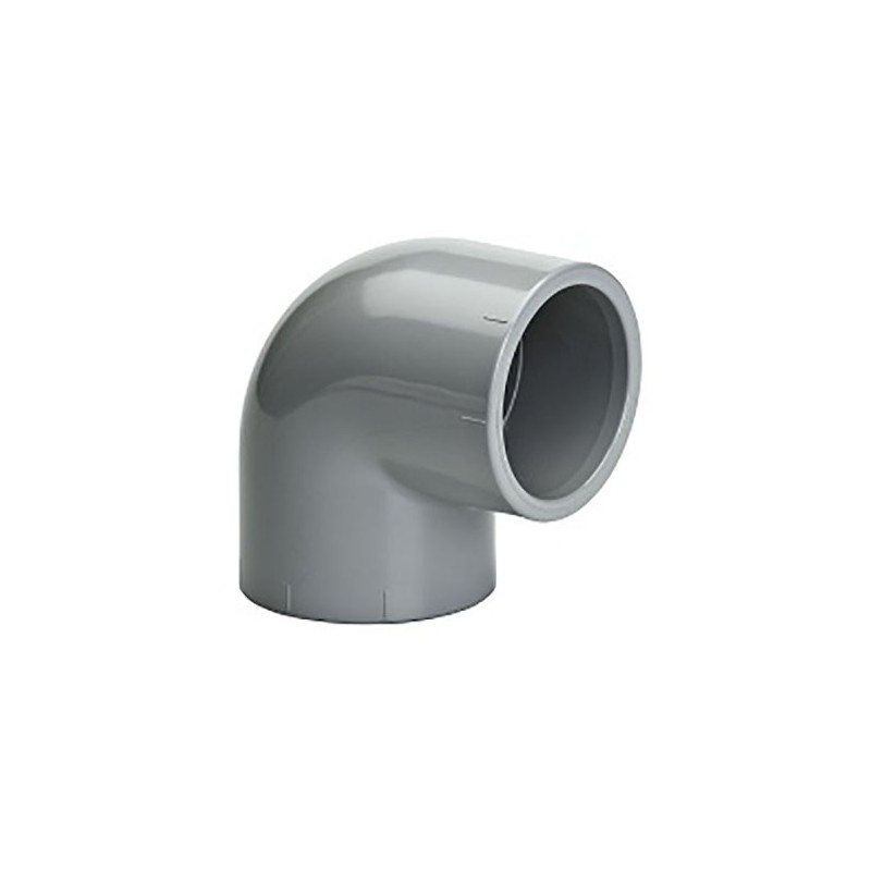Coude PVC-C chaleur coller 90 D40 elevage Coude PVC-C chaleur coller 90 D40 elevage