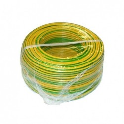 Cable HO7VK 6 vert/jaune elevage