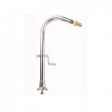 Canne lait veau inox simple Bovin