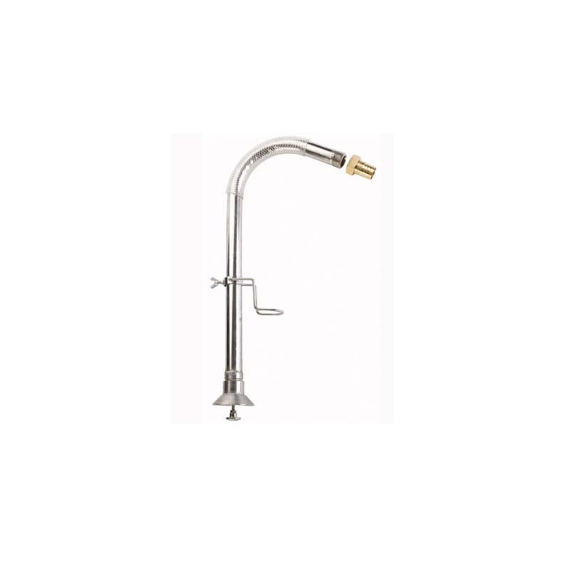 Canne lait veau inox simple Bovin