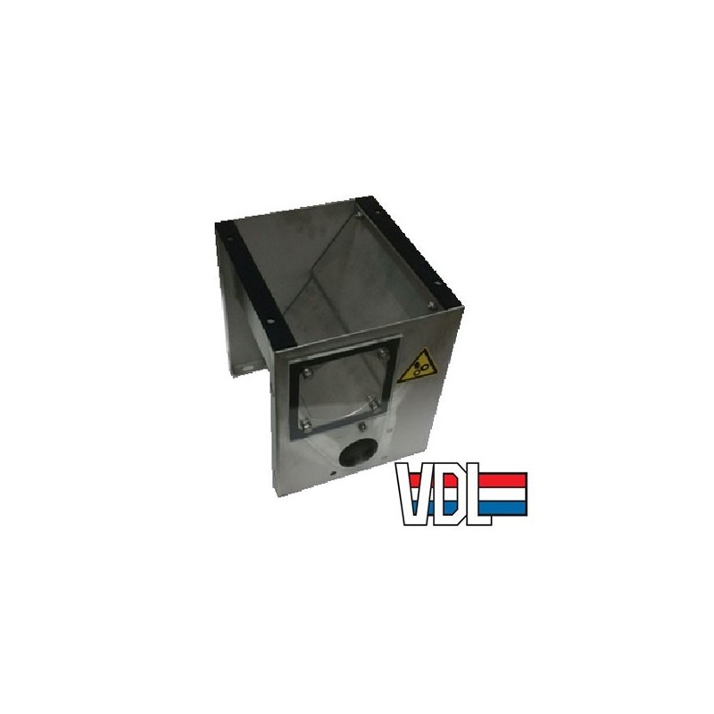 Tremie inox agitateur VDL alimentation D50 elevage porc