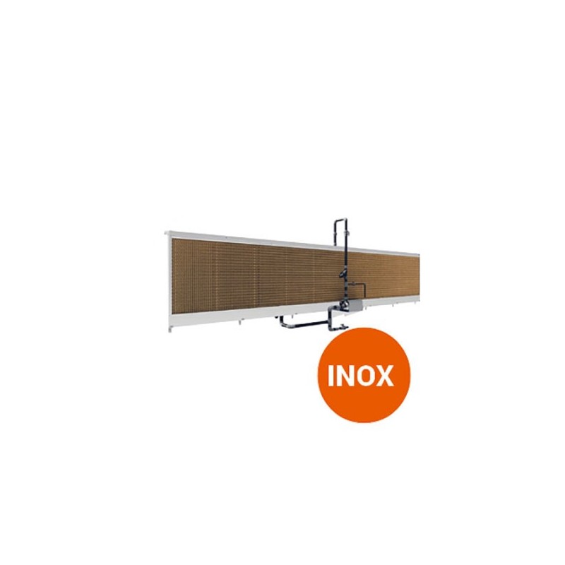 cooling complet cadre inox 2x6,6 refroidissement elevage porc volaille cooling complet cadre inox 2x6,6 refroidissement elevage porc volaille