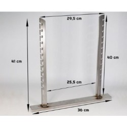 Pied large pour angle chaîne plate VDL