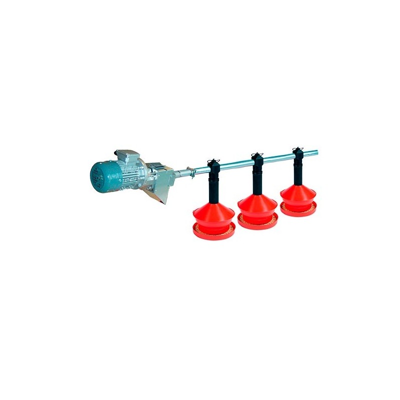Ligne complète assiettes 4m CS 45 couvercle multibeck volailles Ligne complète assiettes 4m CS 45 couvercle multibeck volailles