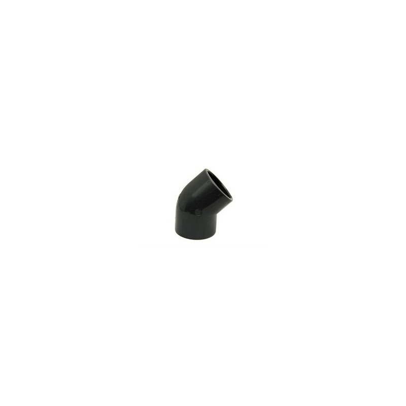 Coude PVC PN16 D40 45 elevage Coude PVC PN16 D40 45 elevage