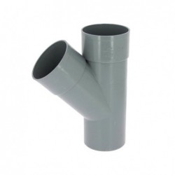 Te egal 45 M/F PVC evacuation D63 elevage