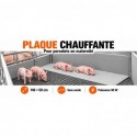 Plaque chauffante porcelets sans sonde 146 × 50 cm gauche