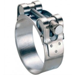 Collier de serrage a tourillons Inox ø 74 a 79