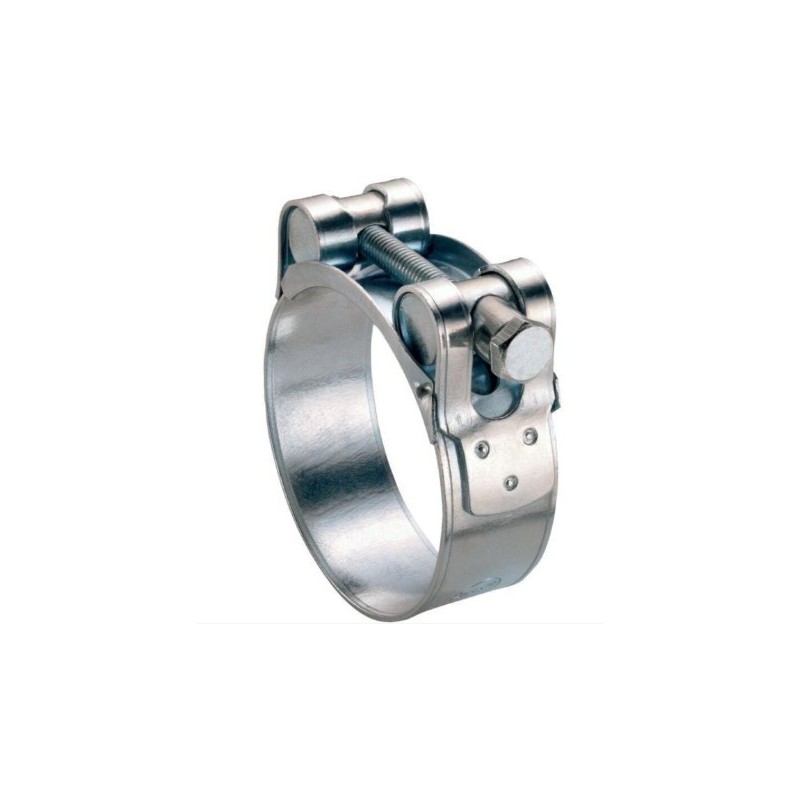 Collier de serrage a tourillons Inox ø 74 a 79