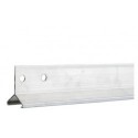 Profil aluminium 3 mètres poinçonné - LUBING 4990