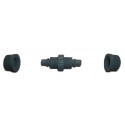 Raccord droit ecrous presse etoupe (par 2) Bovin