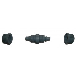 Raccord droit ecrous presse etoupe (par 2) Bovin