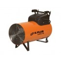 Canon air chaud électrique en inox 1.5/3 kW - 536 m3/h