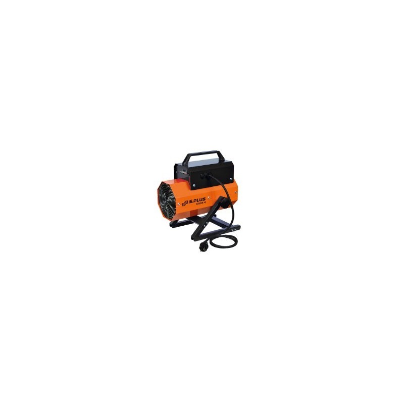 Canon air chaud électrique en inox 2/3.6 kW - 536 m3/h