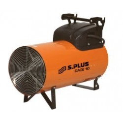 Canon air chaud électrique en inox 6.6/10 kW - 1786 m3/h