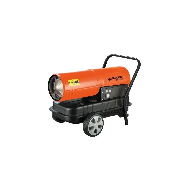 Générateur air chaud mobile fioul 50KW - 1274m3/h
