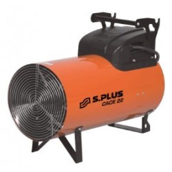 Canon air chaud électrique en inox 14.7/22 kW - 3625 m3/h