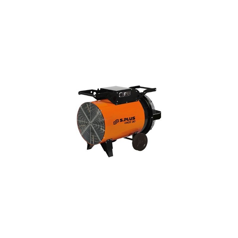 Canon air chaud électrique en inox 20/30 kW - 4600 m3/h Canon air chaud électrique en inox 20/30 kW - 4600 m3/h