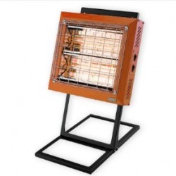 Radiant infrarouge élec halogène 1.5/3 KW