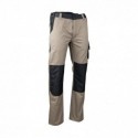 Pantalon Priam Beige/Gris sombre - T58