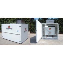 Caisson frigorifique pour équarrissage des animaux