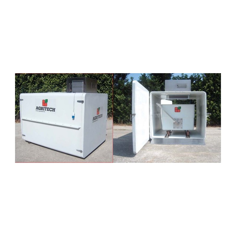 Caisson frigorifique pour équarrissage des animaux