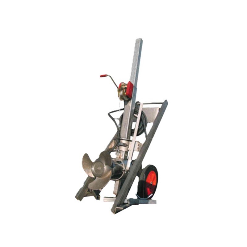 Chariot agitateur lisier complet 3kw