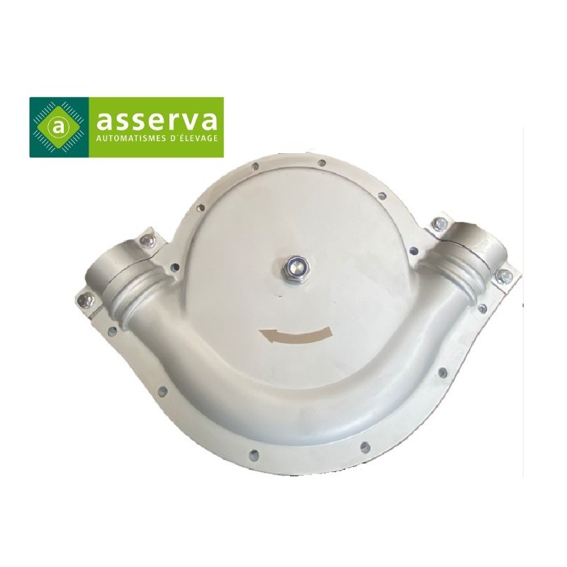 Angle 90 inox pour chaîne à pastilles ø60