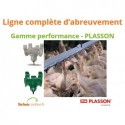 Ligne complète d'abreuvement canards
