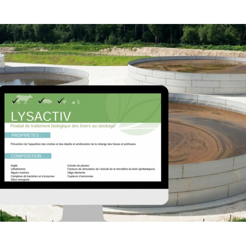 Lysactiv traitement des lisiers au stockage