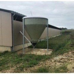 Silo en polyester 8 m3