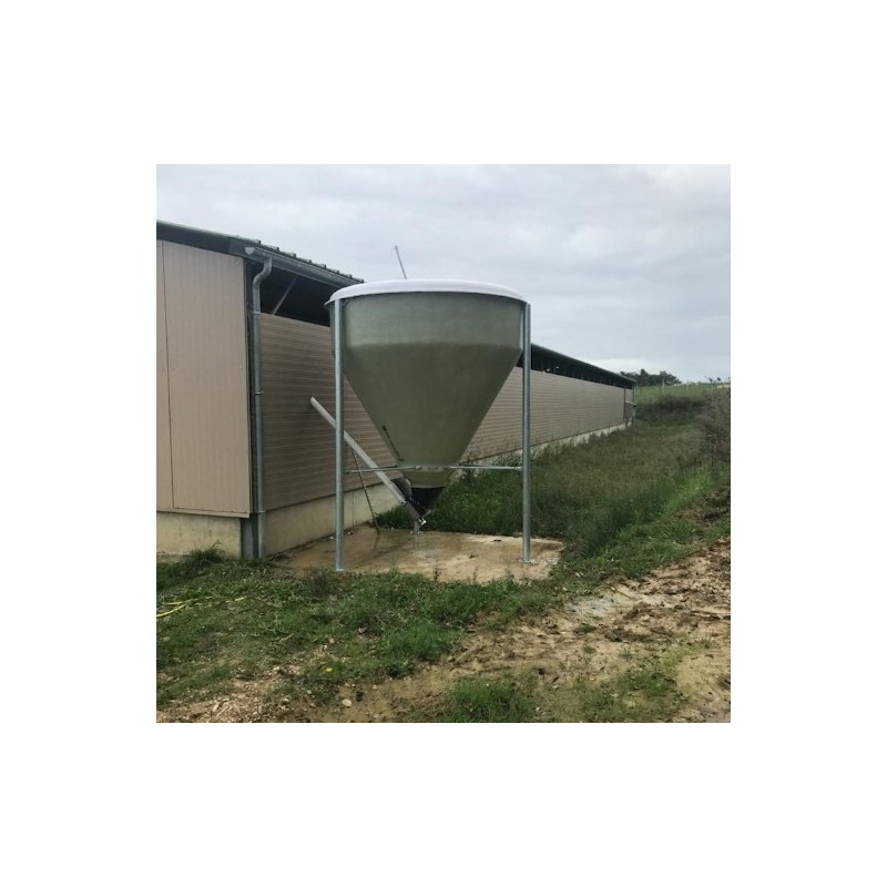 Silo en polyester 8 m3