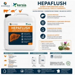 Aliment complémentaire HEPAFLUSH Kersia - 30L