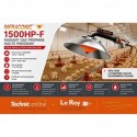 Radiant gaz INFRACONIC 1500HP-F avec kit filtrant