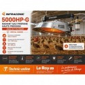 Radiant gaz INFRACONIC 5000HP-G avec kit filtrant
