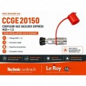 Coupleur gaz Gazlock Express M20 × 1,5