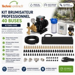 brumisation buses haute pression elevage agricole