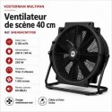 Ventilateur mobile de scène ø400 mm