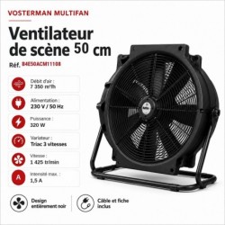 Ventilateur mobile de scène ø500 mm