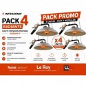 PACK 4 Radiants INFRACONIC 10000W