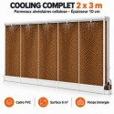 Cooling complet 2 × 3 m – panneaux cellulose 10 cm