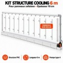 Kit structure cooling Lubing 6 m pour panneaux cellulose 10 cm
