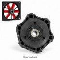 Moyeu plastique noir pour ventilateur Multifan